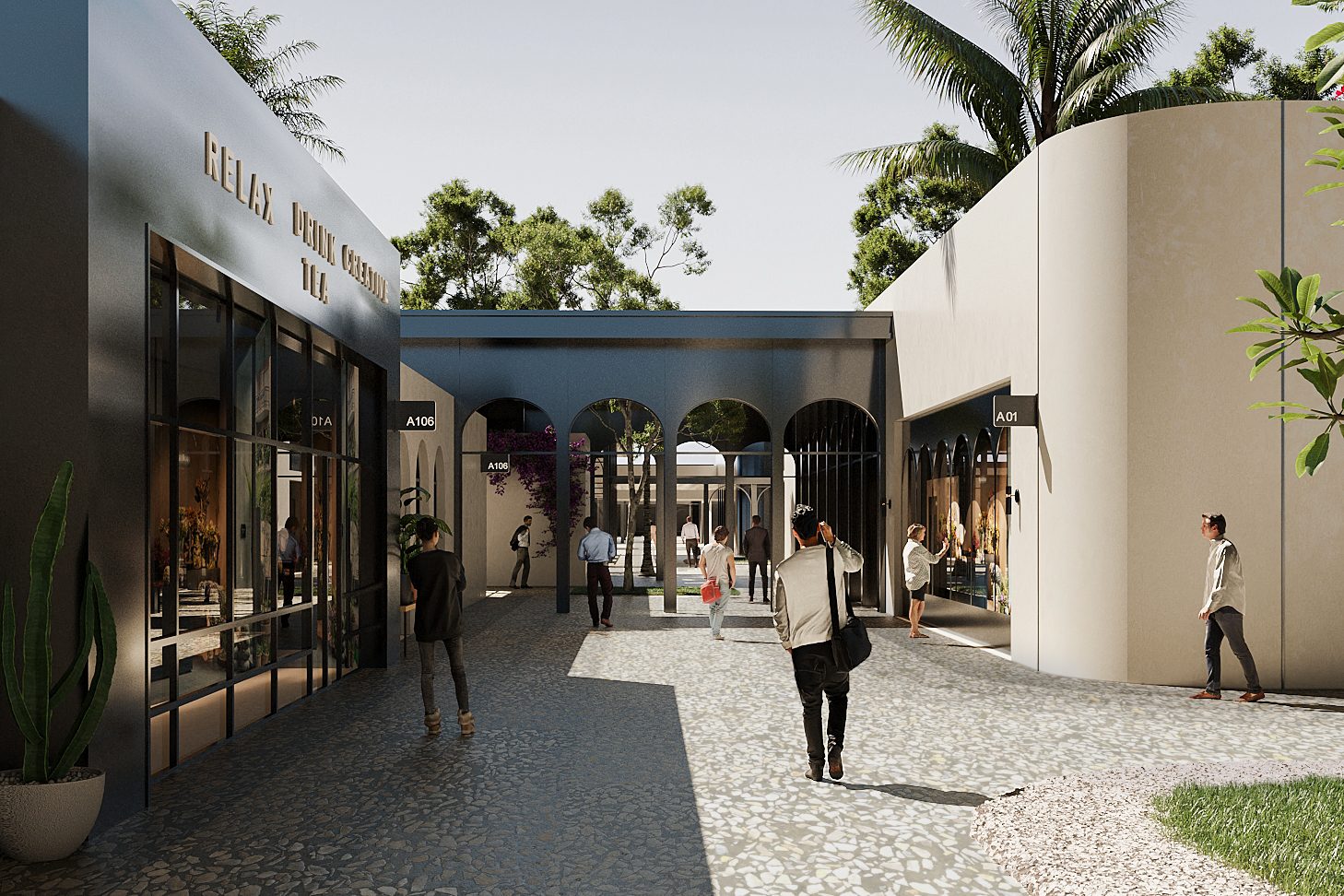 Kempinski Strip Mall